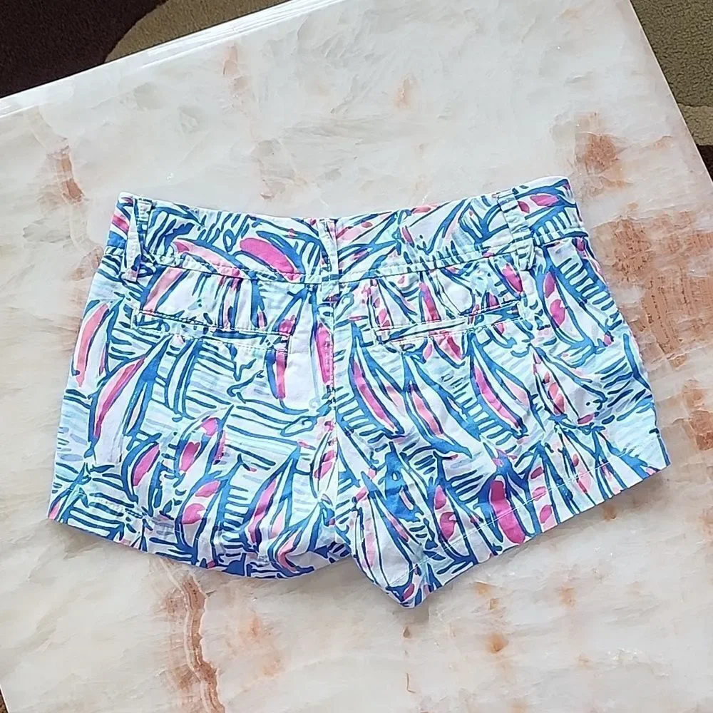 LILLY PULITZER CALLAHAN RedRight Return Sailboat Holy Grail Shorts